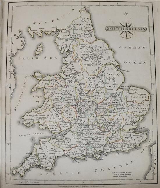 CARY, JOHN - NEW AND CORRECT ENGLISH ATLAS,